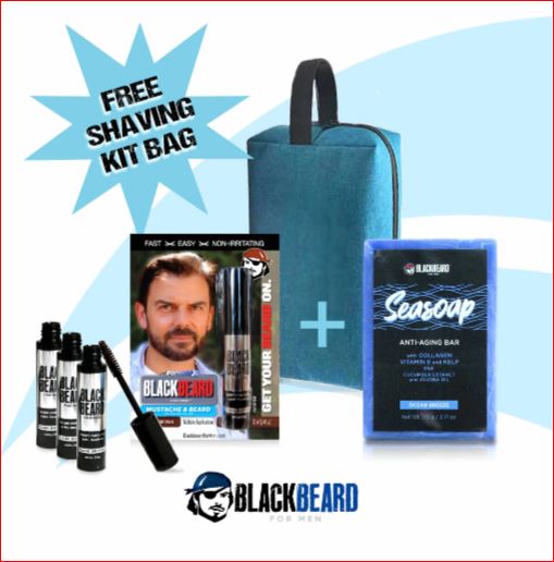 3 Pack and Blackbeard For Men Seasoap