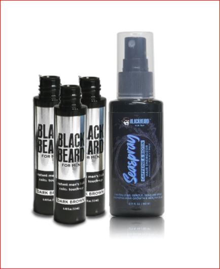 3 Pack and Blackbeard For Men Seaspray